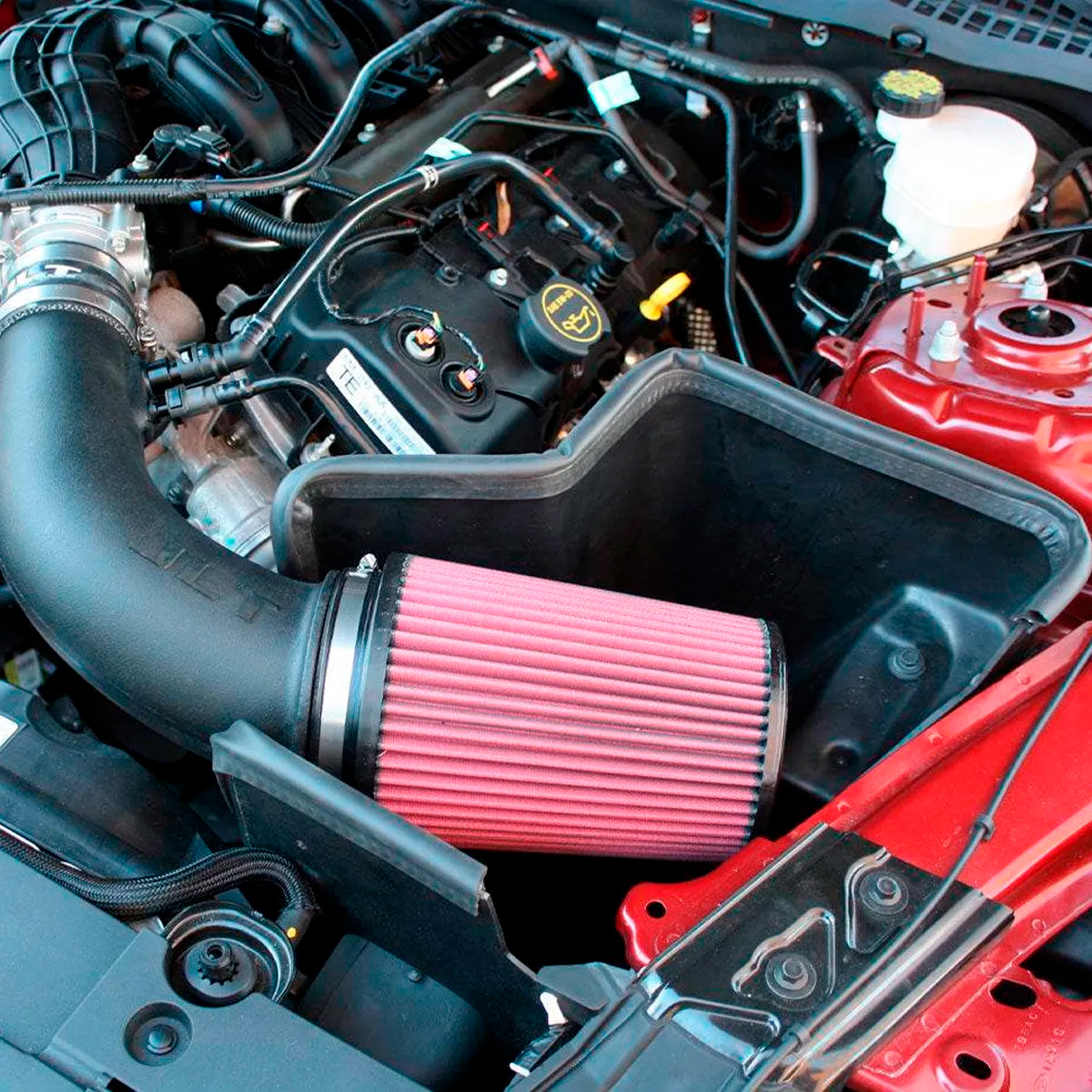 Filtro De Alto Flujo Jlt Ford Mustang V6 2015-2017 - Imagen 3