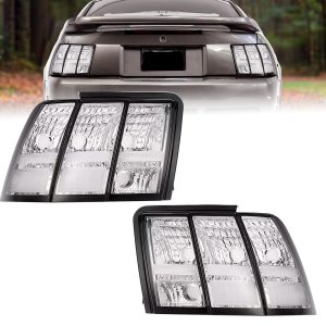Par Faros Traseros Calaveras Ford Mustang 1999-2004 Led