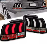 Par Faros Trasero Calaveras Mustang 1999-2004 Secuencial Led