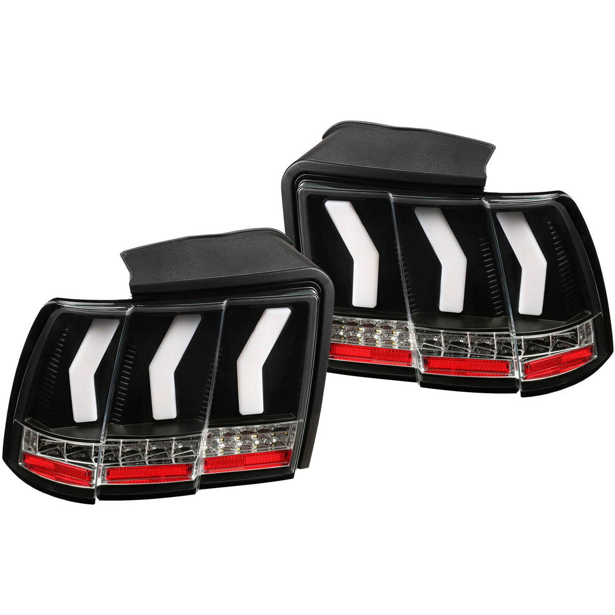 Par Faros Trasero Calaveras Mustang 1999-2004 Secuencial Led - Imagen 2