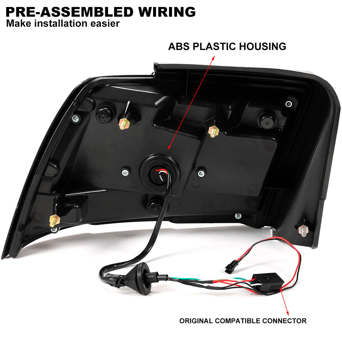 Par Faros Trasero Calaveras Mustang 1999-2004 Secuencial Led - Imagen 6