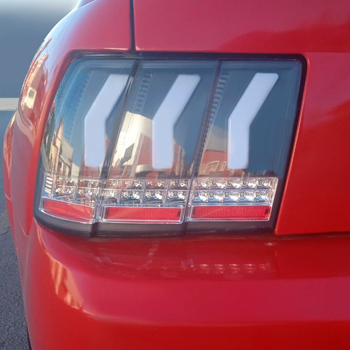 Par Faros Trasero Calaveras Mustang 1999-2004 Secuencial Led - Imagen 3