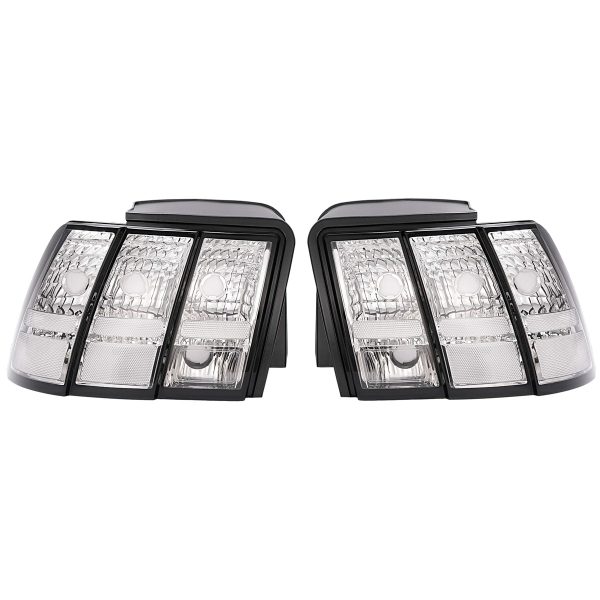 Par Faros Traseros Calaveras Ford Mustang 1999-2004 Led - Imagen 2