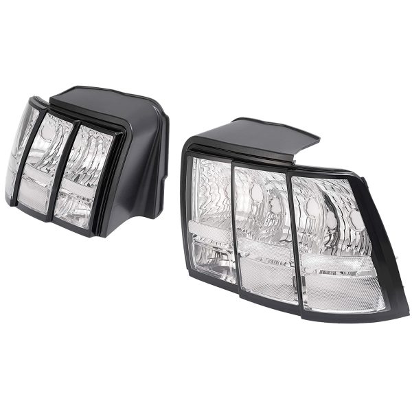 Par Faros Traseros Calaveras Ford Mustang 1999-2004 Led - Imagen 7
