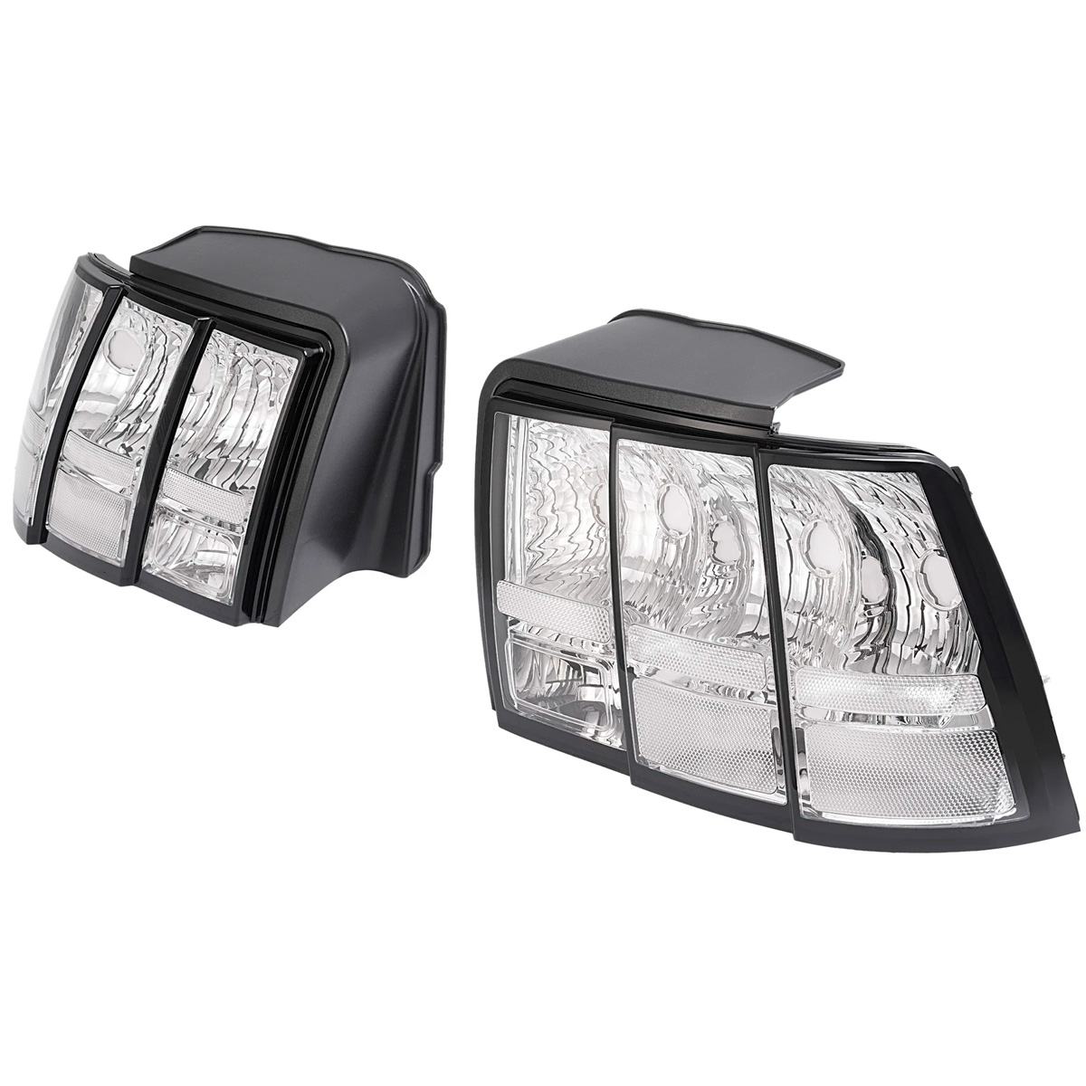 Par Faros Traseros Calaveras Ford Mustang 1999-2004 Led - Imagen 7