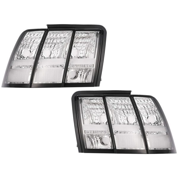 Par Faros Traseros Calaveras Ford Mustang 1999-2004 Led - Imagen 3