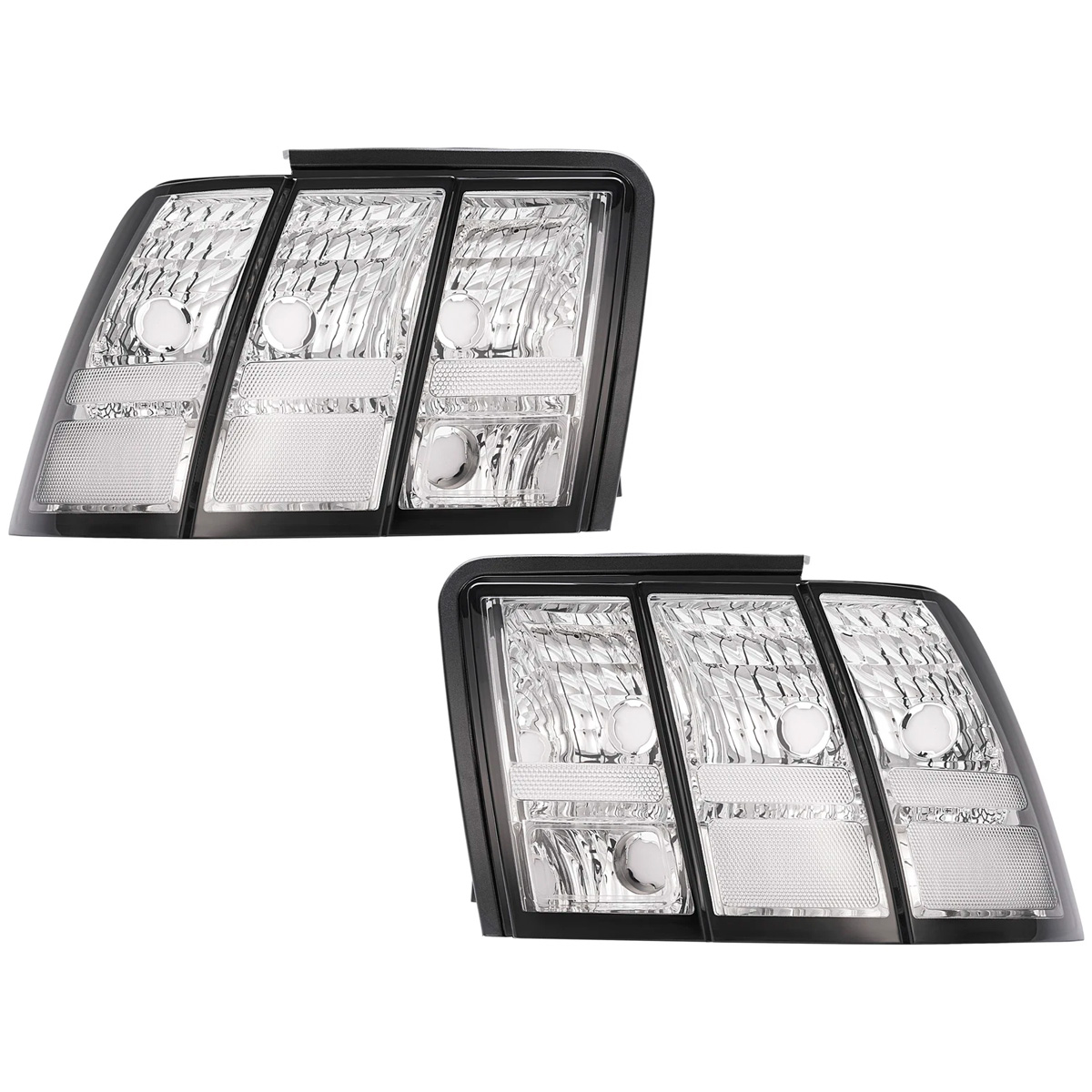 Par Faros Traseros Calaveras Ford Mustang 1999-2004 Led - Imagen 3