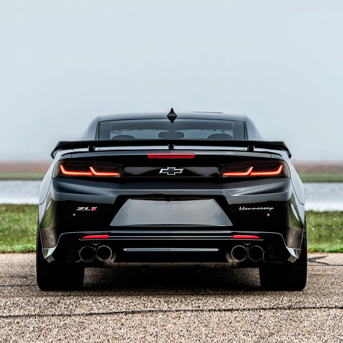 Par Faros Traseros Calaveras Chevy Camaro 2016-2018 Ahumado - Imagen 2