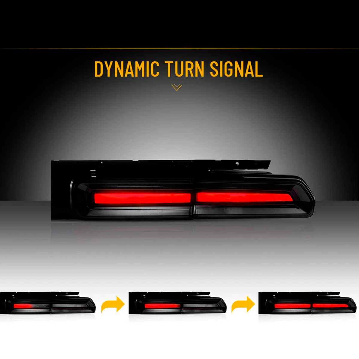 Par Faros Traseros Calaveras Challenger 2008-2014 Secuencial - Imagen 9