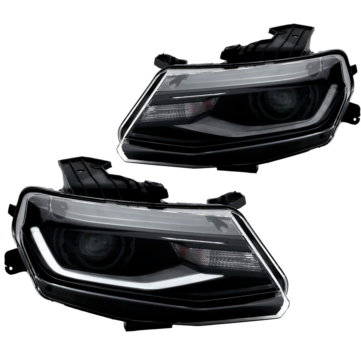 Par Faros Principales Chevrolet Camaro 2016-2022 Proyector - Imagen 2