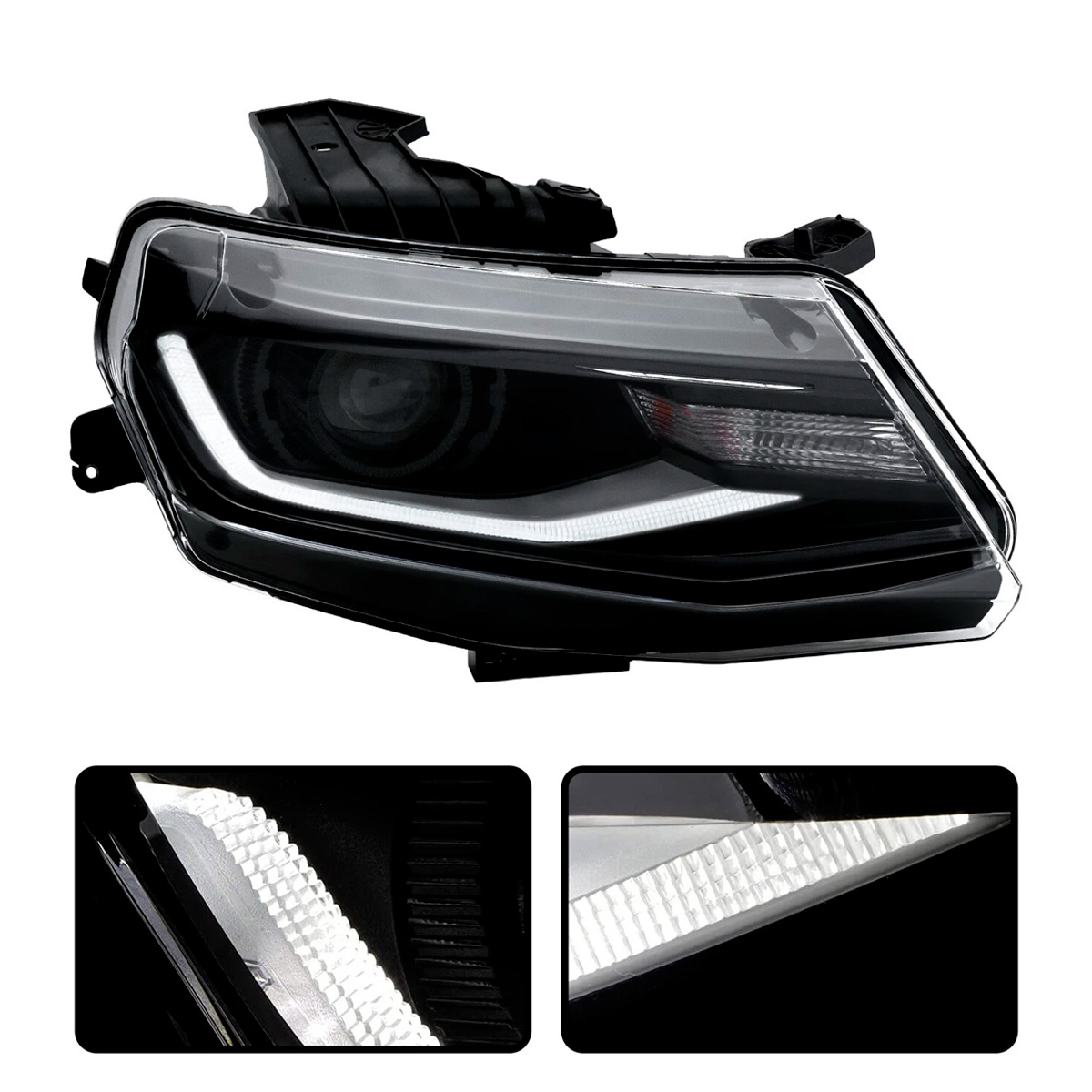 Par Faros Principales Chevrolet Camaro 2016-2022 Proyector - Imagen 6