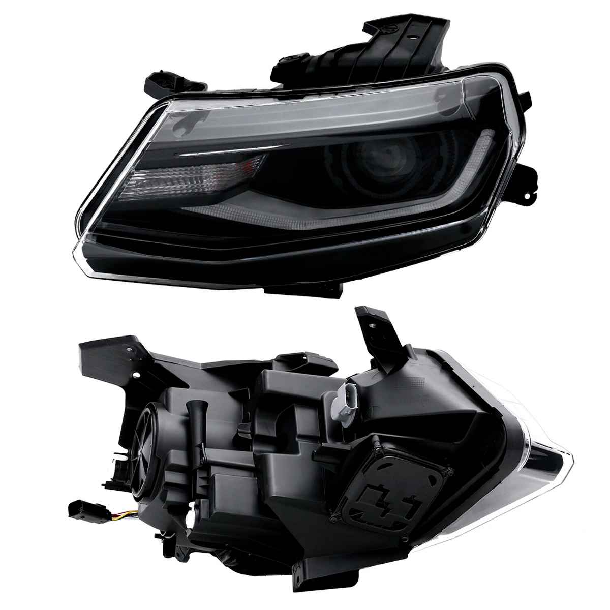 Par Faros Principales Chevrolet Camaro 2016-2022 Proyector - Imagen 5
