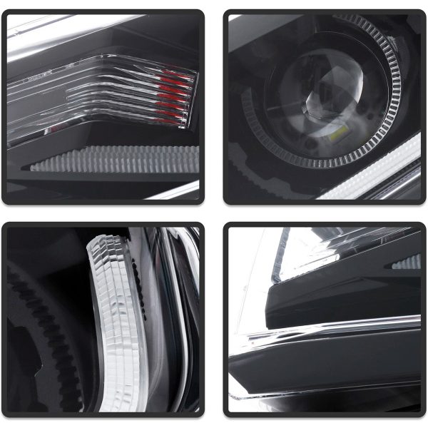 Par Faros Principales Chevrolet Camaro 2016-2022 Proyector - Imagen 4