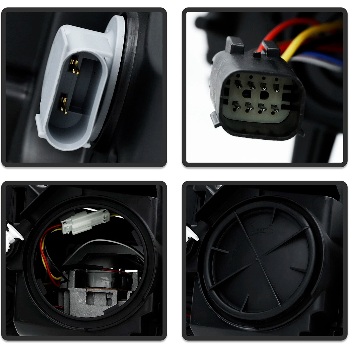 Par Faros Principales Chevrolet Camaro 2016-2022 Proyector - Imagen 3