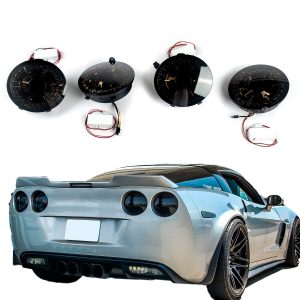 Kit Faros Traseros Chevy Corvette C6 2005-2013 Led Ahumados