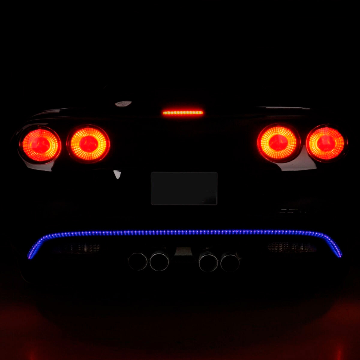 Kit Faros Traseros Chevy Corvette C6 2005-2013 Led Ahumados - Imagen 5