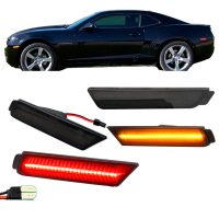 Kit Cuartos Reflectores Chevy Camaro 2010-2015 Ahumado Led