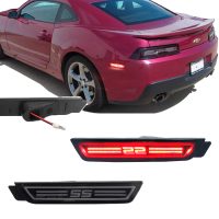 Par Cuartos Reflectores Chevy Camaro 2010-2015 Led Rojo SS