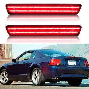 Par Cuartos Laterales Doble Led Ford Mustang 1999-2004