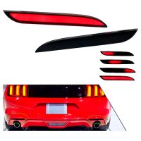 Par Cuartos Reflectores Ford Mustang 2015-2023 Difuminado