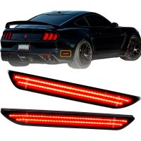 Par Cuartos Reflectores Doble Led Ford Mustang 2015-2023