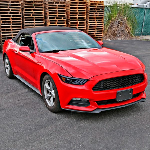 Par Faros Ahumados Secuenciales Ford Mustang 2015-2022 Led - Imagen 2