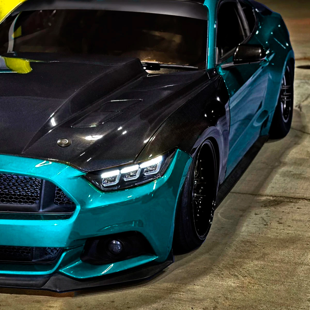 Par Faros Principales Ford Mustang 2015-2017 Secuencial Led - Imagen 7