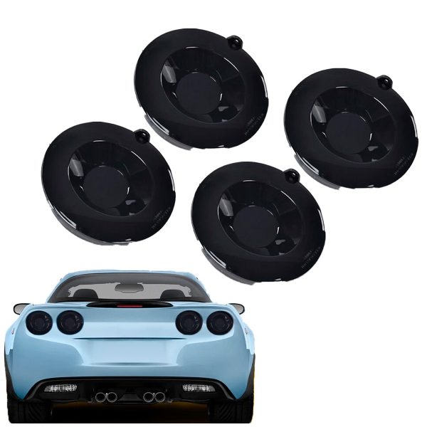 Kit Faros Traseros Chevrolet Corvette C6 2005-2013 Led Negro - Imagen 2