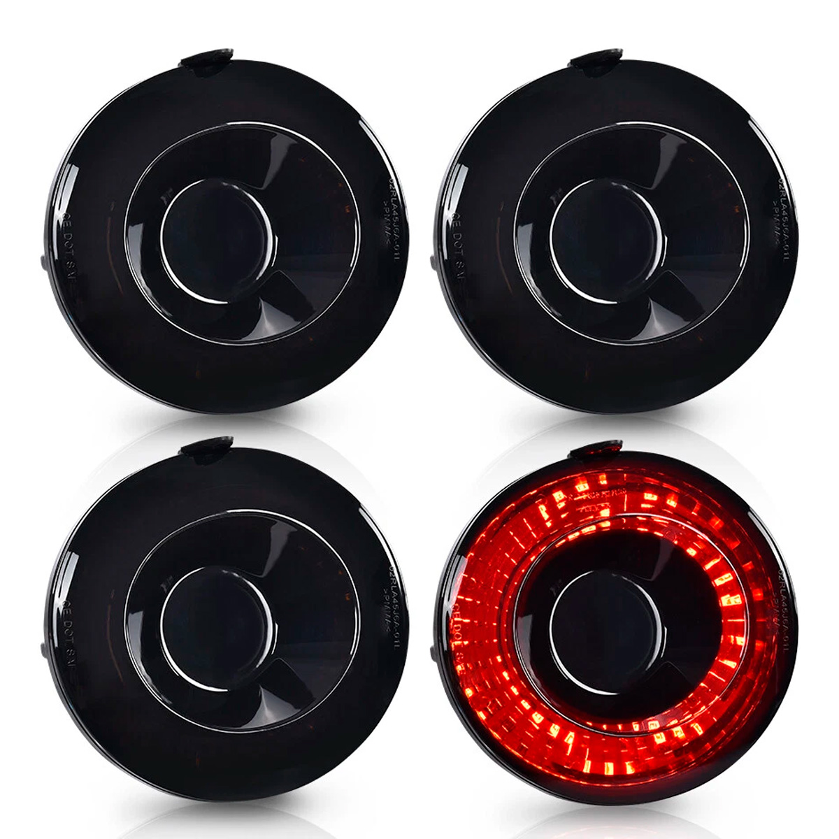 Kit Faros Traseros Chevrolet Corvette C6 2005-2013 Led Negro - Imagen 5