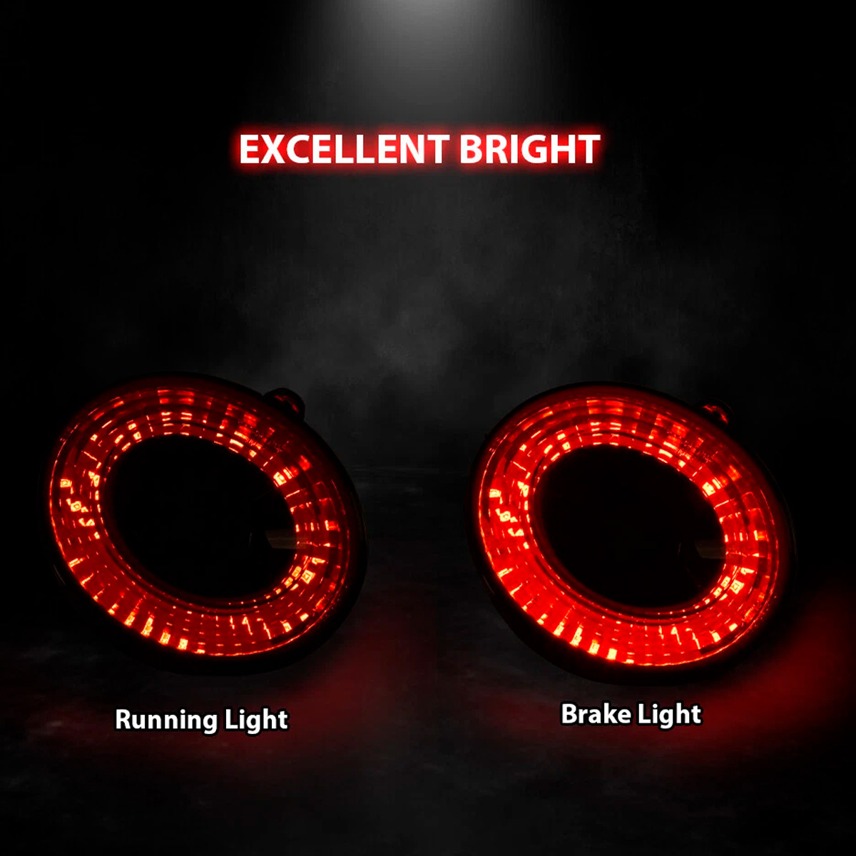 Kit Faros Traseros Chevrolet Corvette C6 2005-2013 Led Negro - Imagen 3