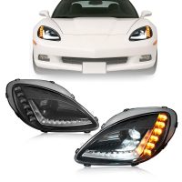 Par Faros Principales Chevrolet Corvette C6 2005-2013 Led