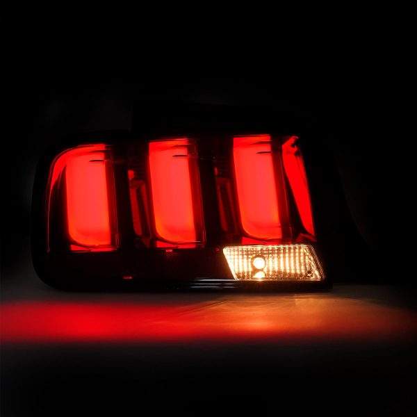 Par Faros Traseros Calaveras Mustang 2005-2009 Secuencial - Imagen 4
