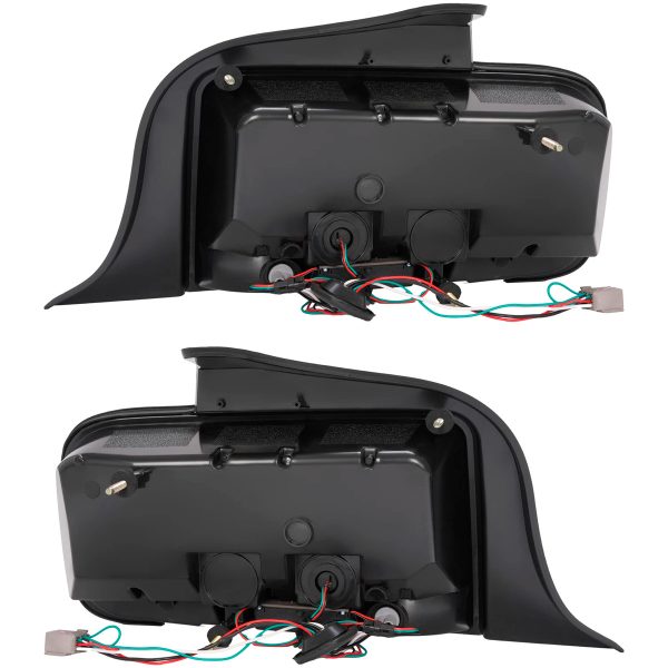 Par Faros Traseros Calaveras Mustang 2005-2009 Secuencial - Imagen 6