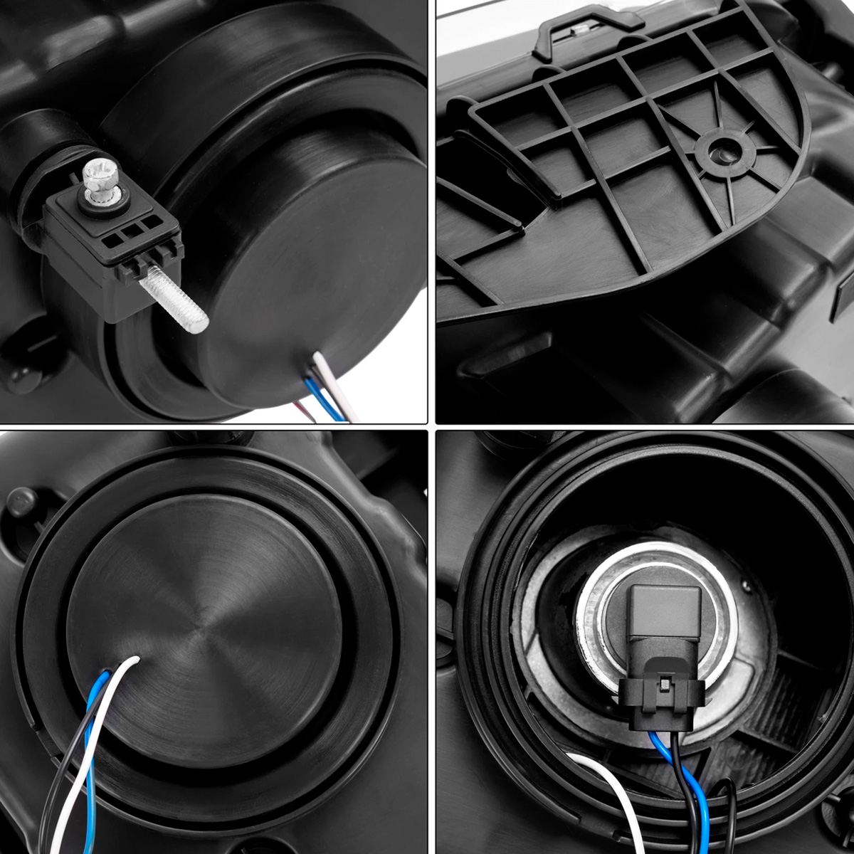 Par Faros Principales Chevrolet Camaro 2010-2013 Led DRL - Imagen 6