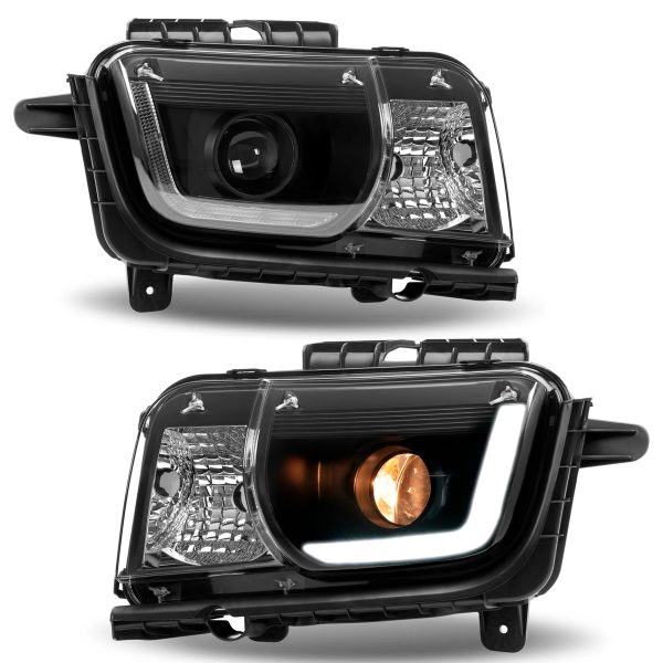 Par Faros Principales Chevrolet Camaro 2010-2013 Led DRL - Imagen 5