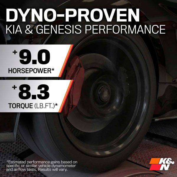 Filtro De Alto Flujo Intake K&n Kia Stinger V6 3.3l Original - Imagen 7