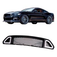 Parrilla Frente Superior Estilo Rtr Led Ford Mustang 15-17