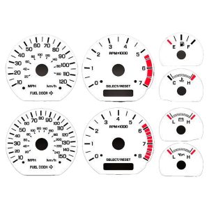 Plantilla Caratula Indicador Cluster Ford Mustang 1999-2004