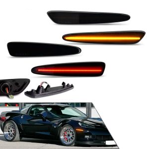 Kit Cuartos Reflectores Chevy Corvette C6 Z06 2005-2013 Led