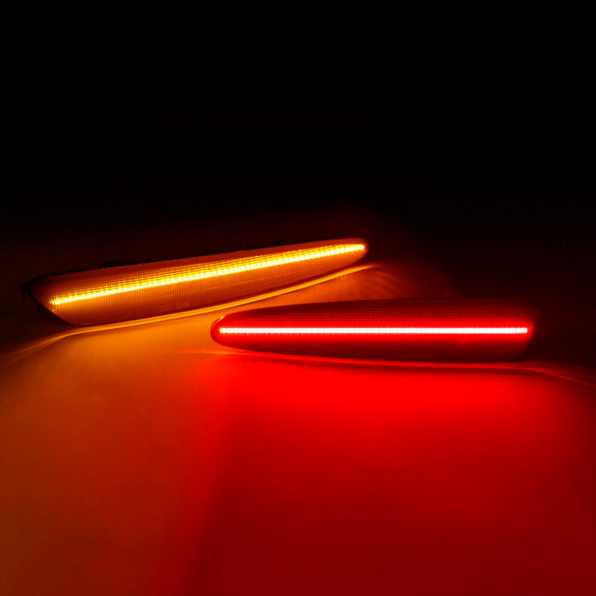 Kit Cuartos Reflectores Chevy Corvette C6 Z06 2005-2013 Led - Imagen 3