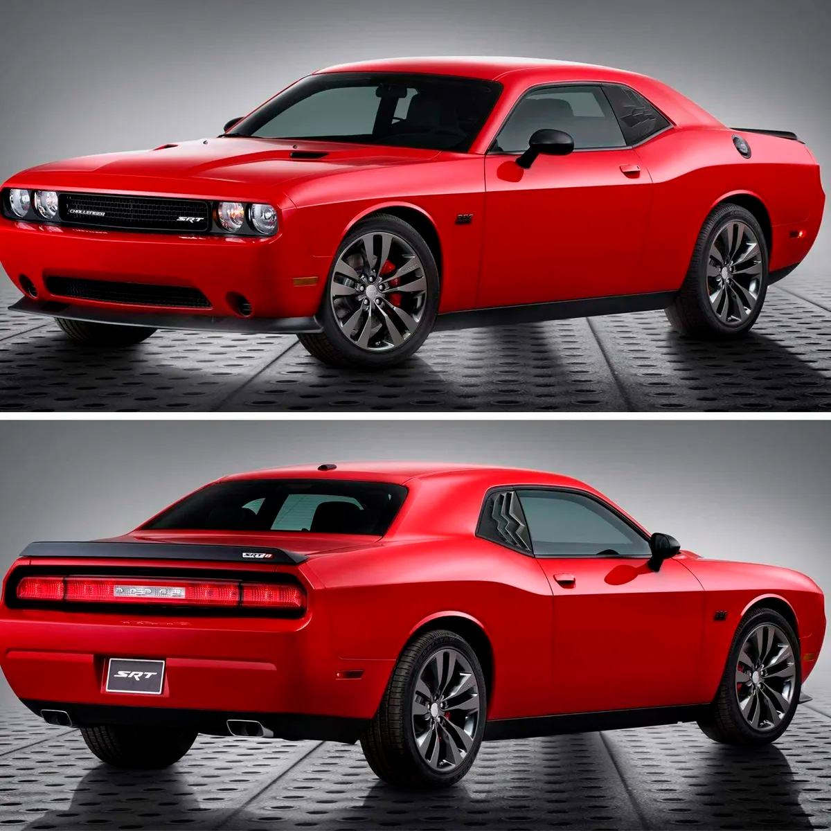 Par Louvers Rejillas Laterales Dodge Challenger GT 2008-2023 - Imagen 5