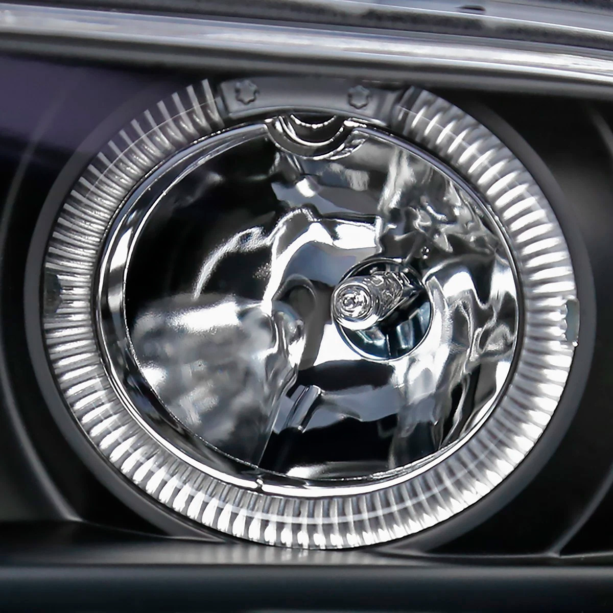 Par Faros Principales Halo Mustang 2005-2009 Led Proyector - Imagen 4