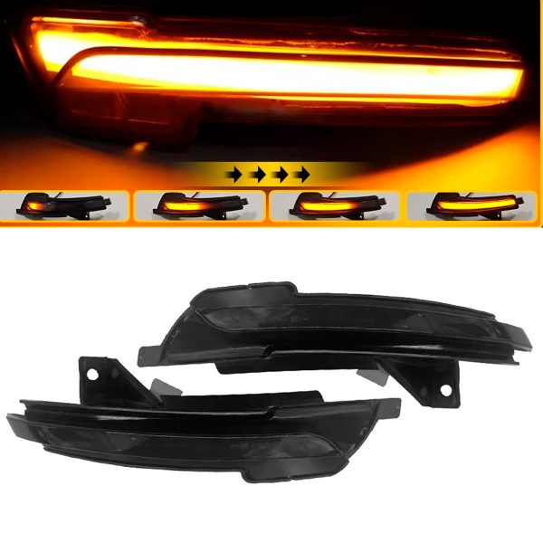 Luces Retrovisor Lateral Ford Mustang 2015-2023 Secuencial - Imagen 4