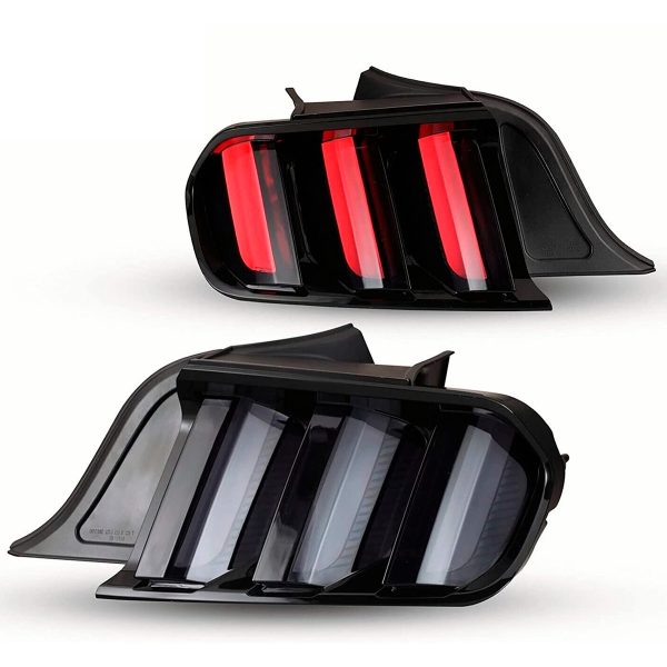 Par Faros Traseros Calaveras Mustang 2015-2023 Secuencial - Imagen 5
