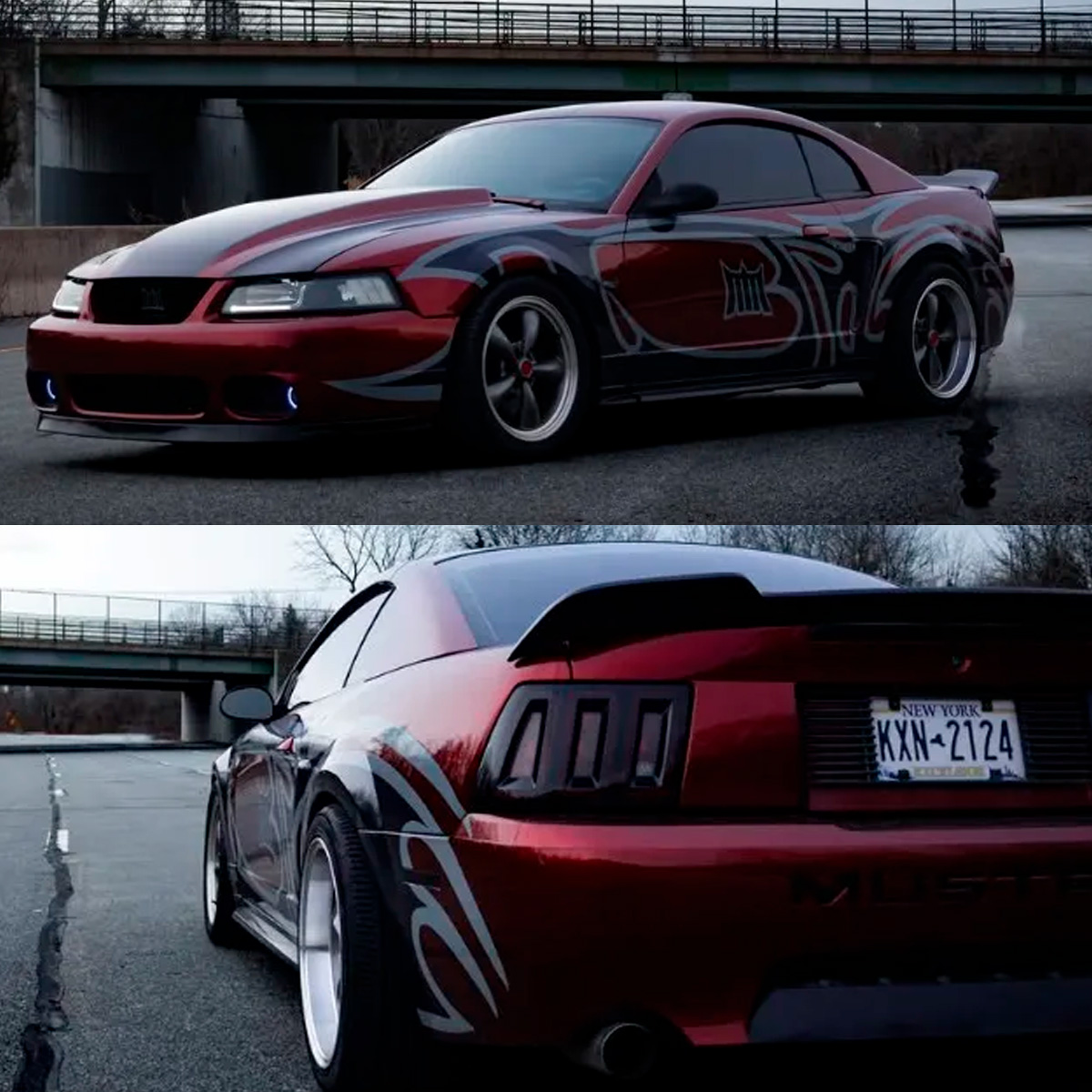 Aleron Spoiler Trasero Ford Mustang 1999-2004 MagicDrift - Imagen 2