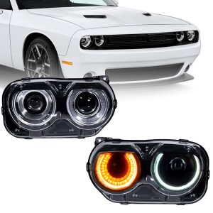 Par Faros Principales Dodge Challenger 2015-2023 Led DRL