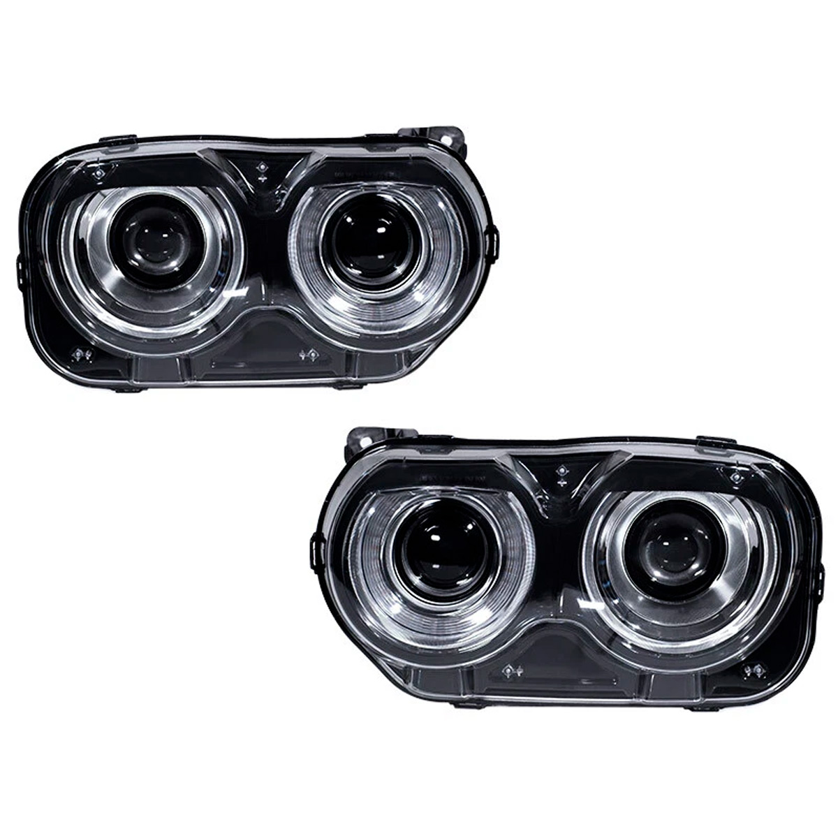 Par Faros Principales Dodge Challenger 2015-2023 Led DRL - Imagen 4