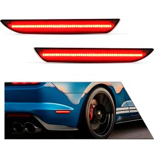 Par Cuartos Laterales Reflectores Led Ford Mustang 2015-2023