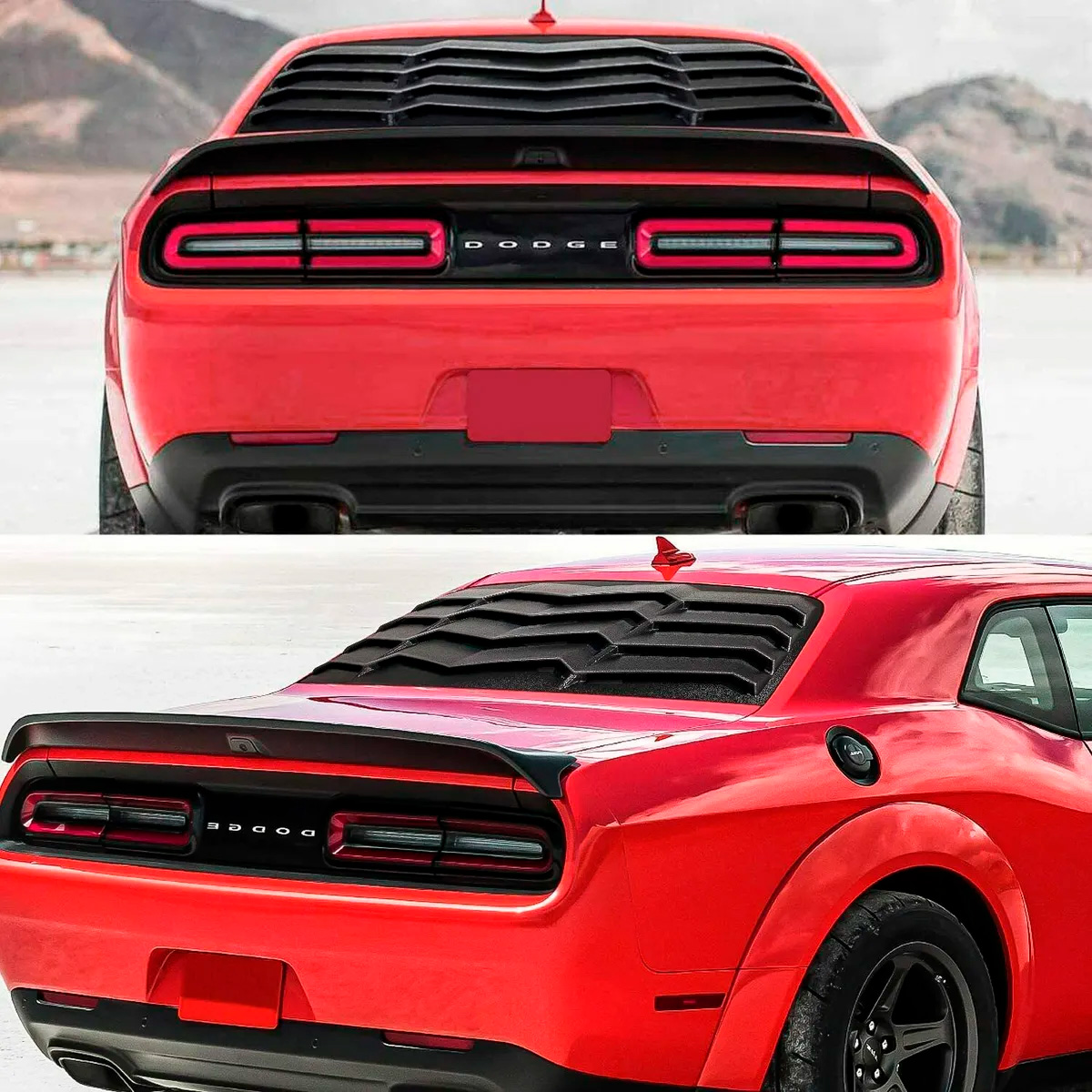 Louver Rejilla Trasera Dodge Challenger Lambo Gt 2008-2023 - Imagen 3